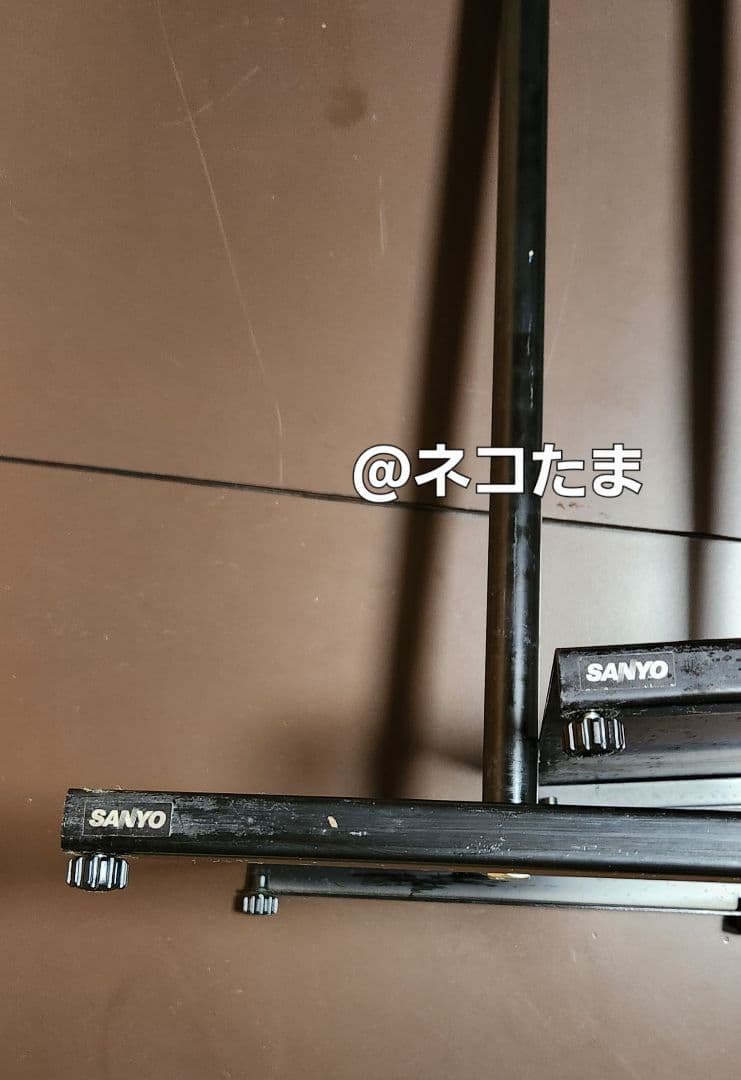 【当時品】BOSE 101MM用スピーカースタンド（2台１組）黒 SANYO