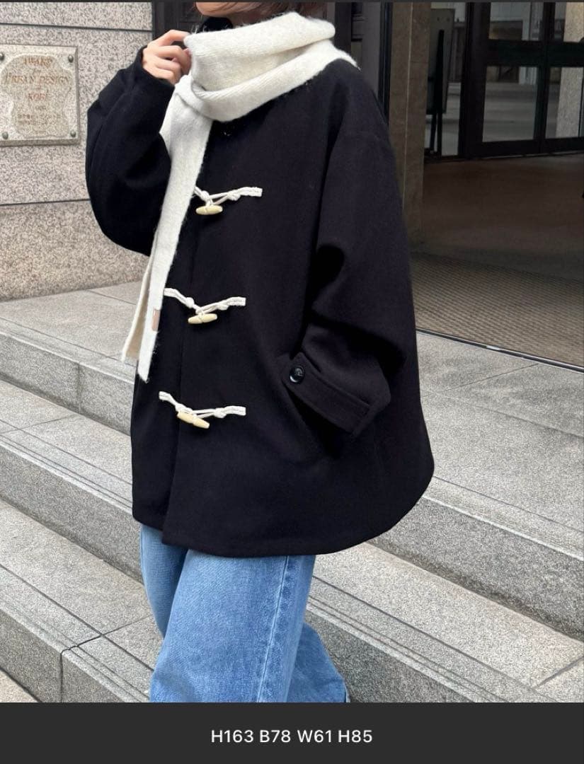 El mar　ダッフルハーフコート