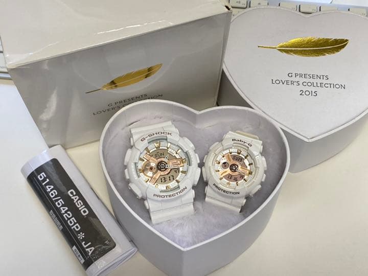 G-SHOCK/ラバコレ/ペア/baby-g/限定/2015年/デジアナ/デカG