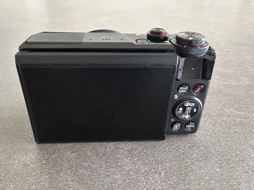 【ジャンク】Canon PowerShot G7 X Mark II（故障品）