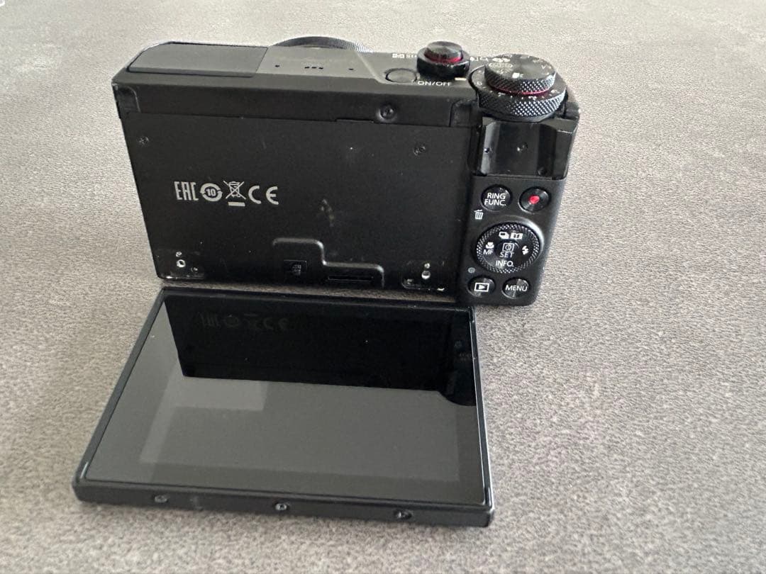 【ジャンク】Canon PowerShot G7 X Mark II（故障品）