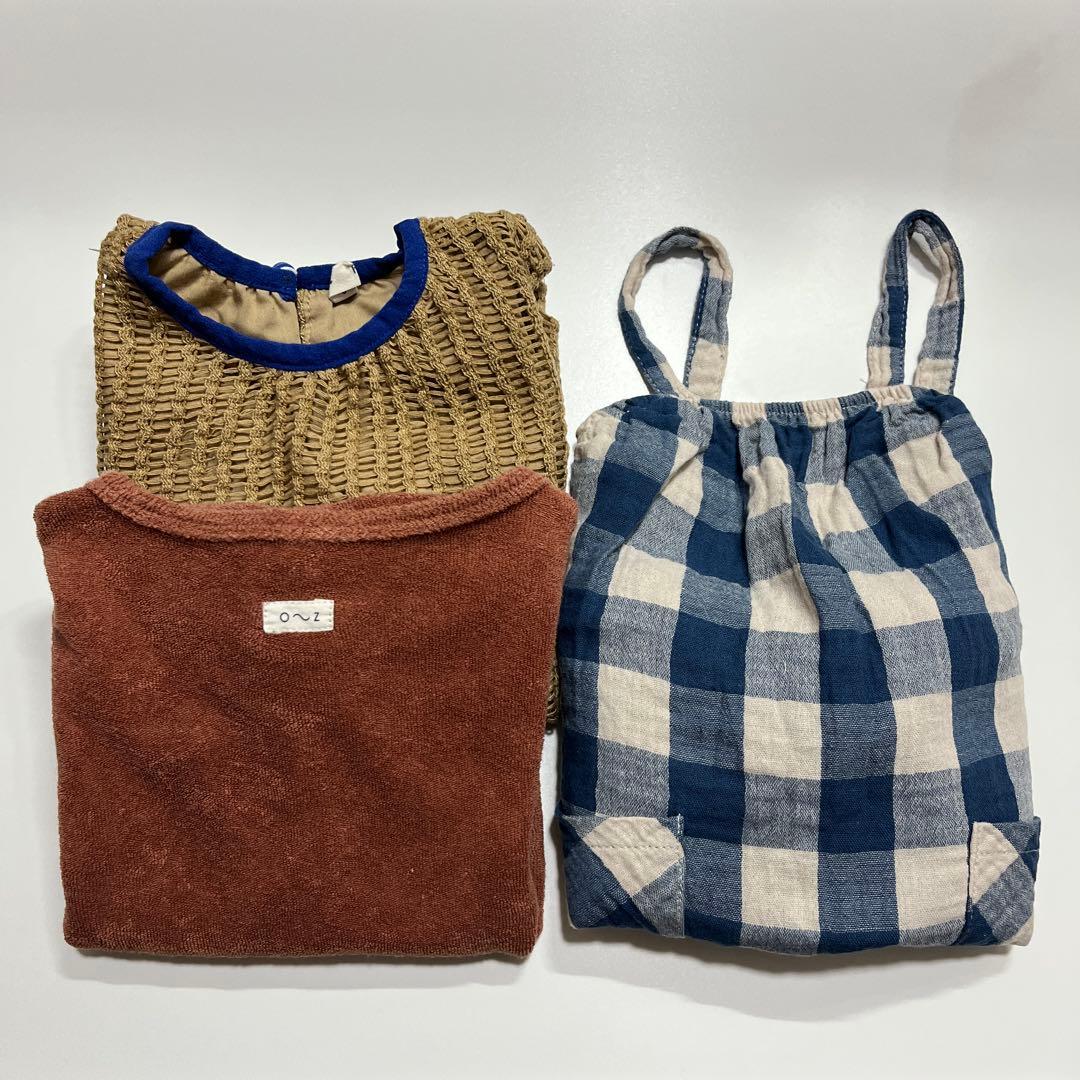 organic zoo 2024ss サロペット　1-2y