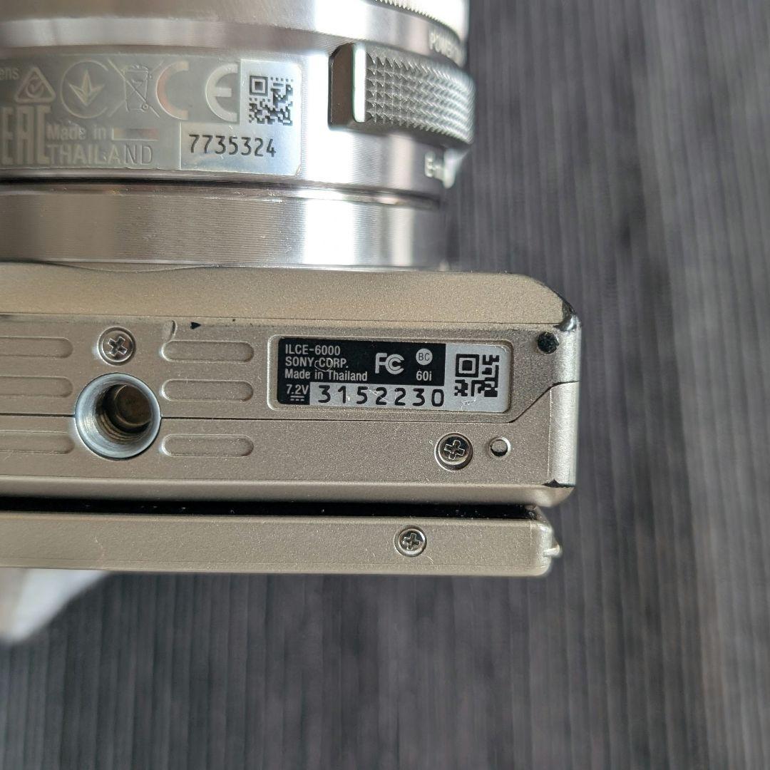 SONY ミラーレス一眼 α6000 ズームレンズキット