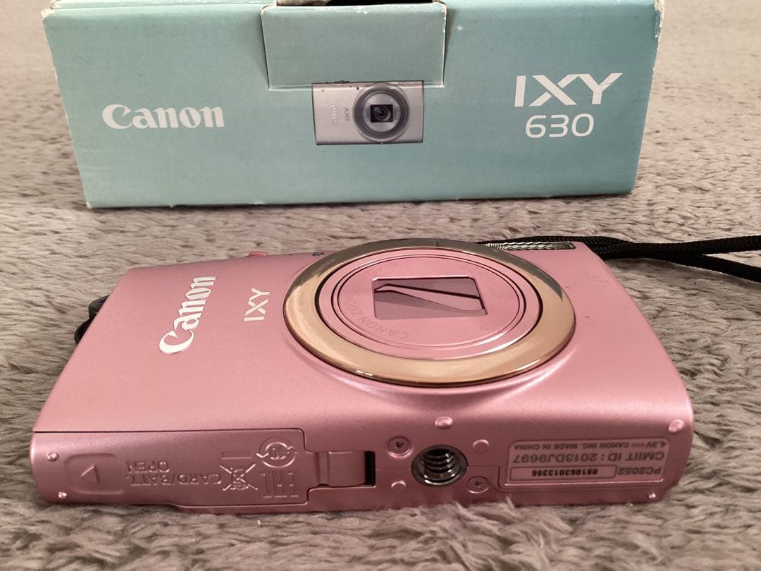 Canon IXY 630 ピンク　デジカメ　中古　作動確認済み