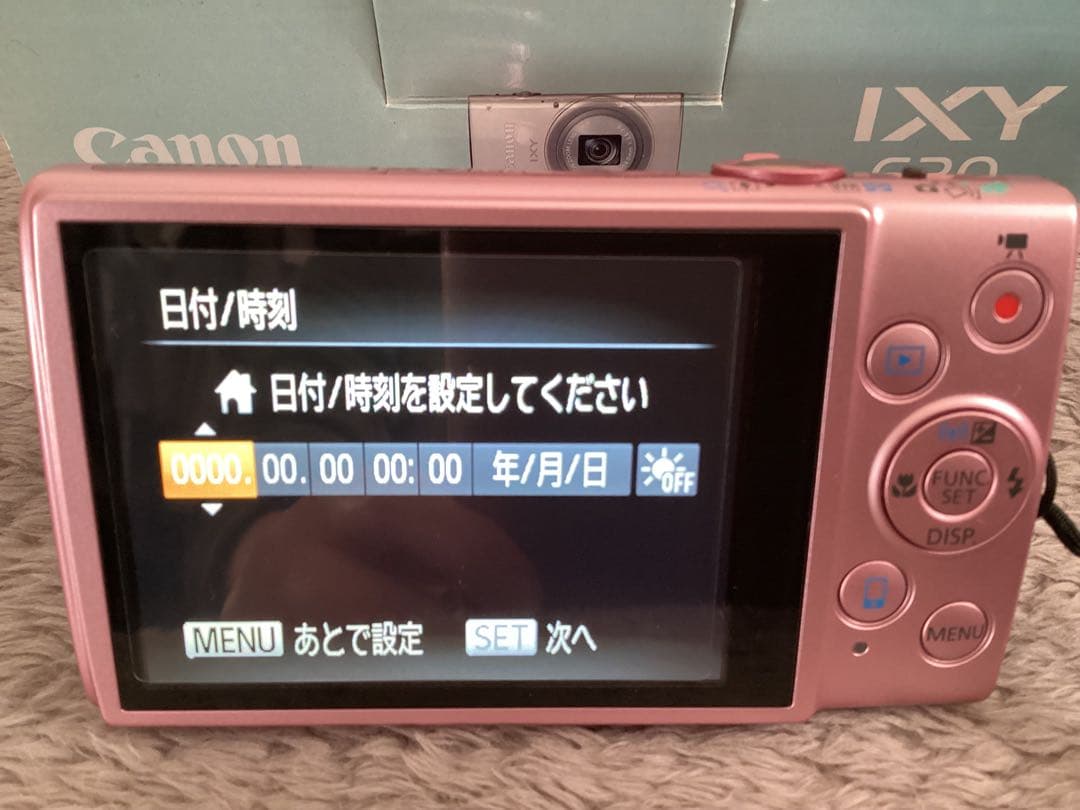 Canon IXY 630 ピンク　デジカメ　中古　作動確認済み