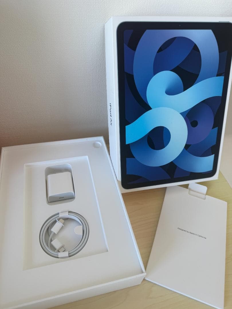 [傷/ヒビ有]iPadAir第4世代64GB/純正キーボード&Pencilセット