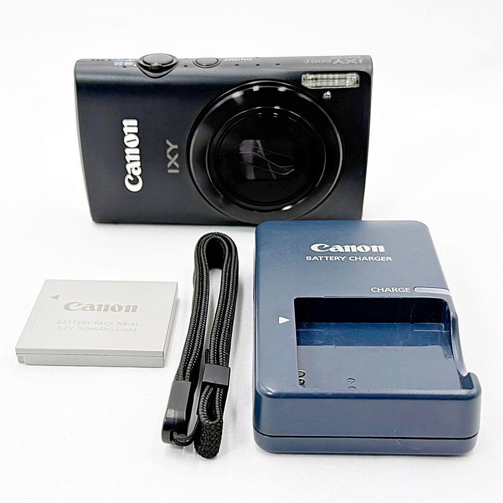 キヤノン CANON IXY 600F ブラック コンデジ カメラ 中古