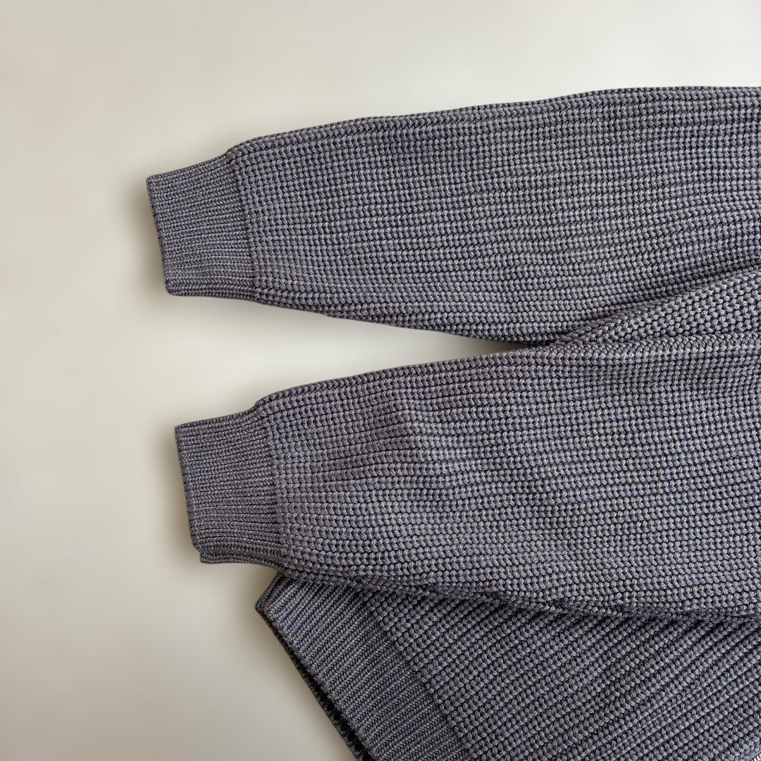 定価40000円］　バトナー　BATONER ドライバーズニット　ウール100%