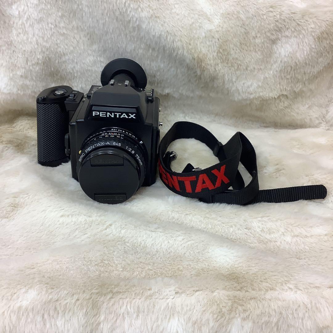 フィルムカメラ PENTAX 645 SMC PENTAX-A 75mm
