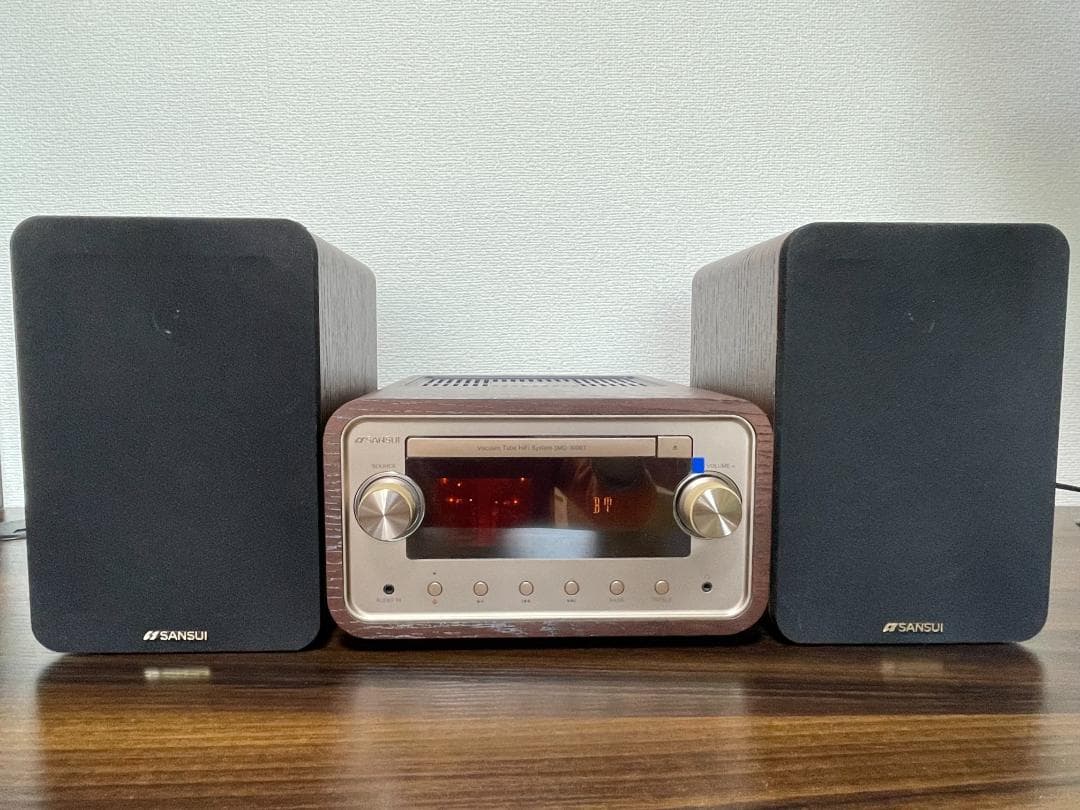 【完品・美品】SANSUI SMC-300BT Bluetooth CDステレオ