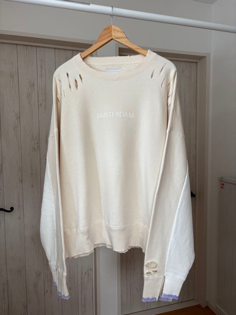 トップス stein 19aw oversized rebuild sweat