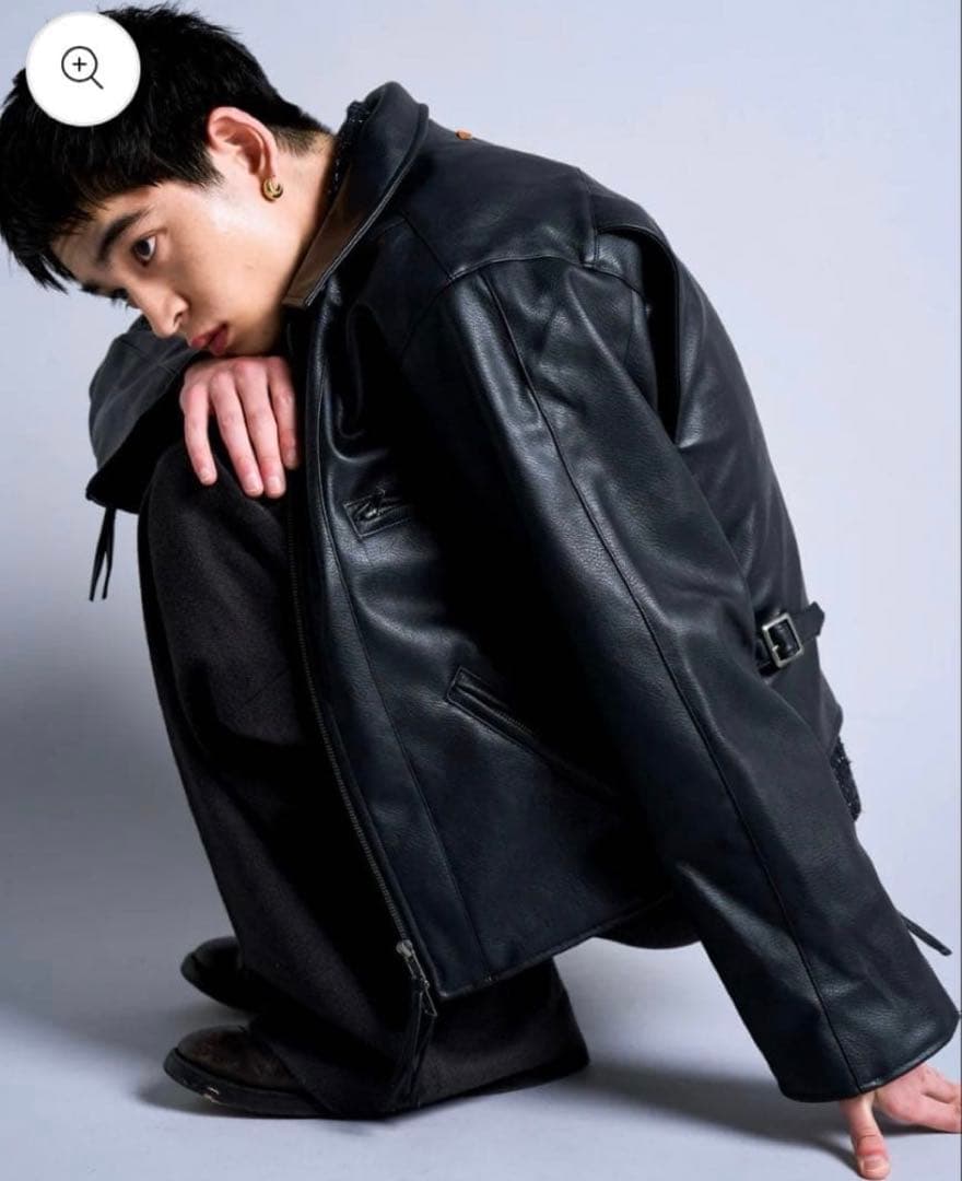 Camphor wood レザージャケット