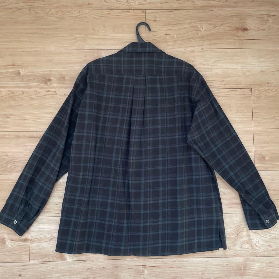 ＜Steven Alan＞ネル マドラスチェック オープンカラー シャツ BOX