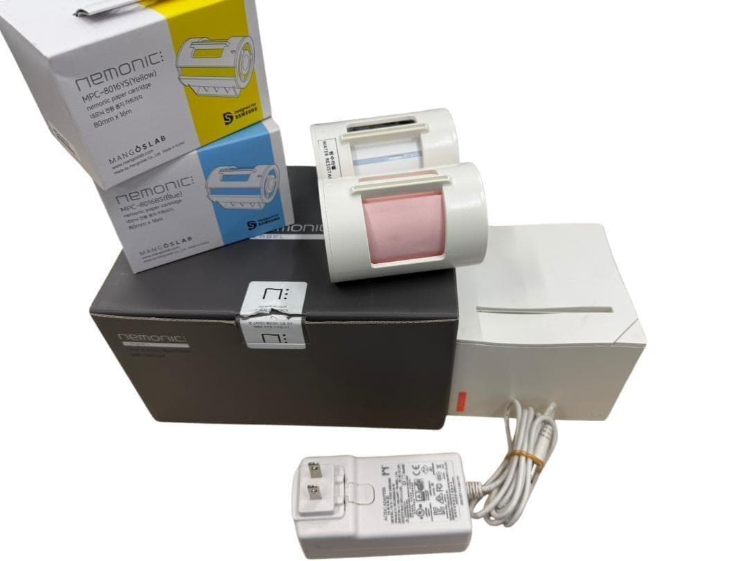 nemonic　感熱紙プリンター MIP-001LW