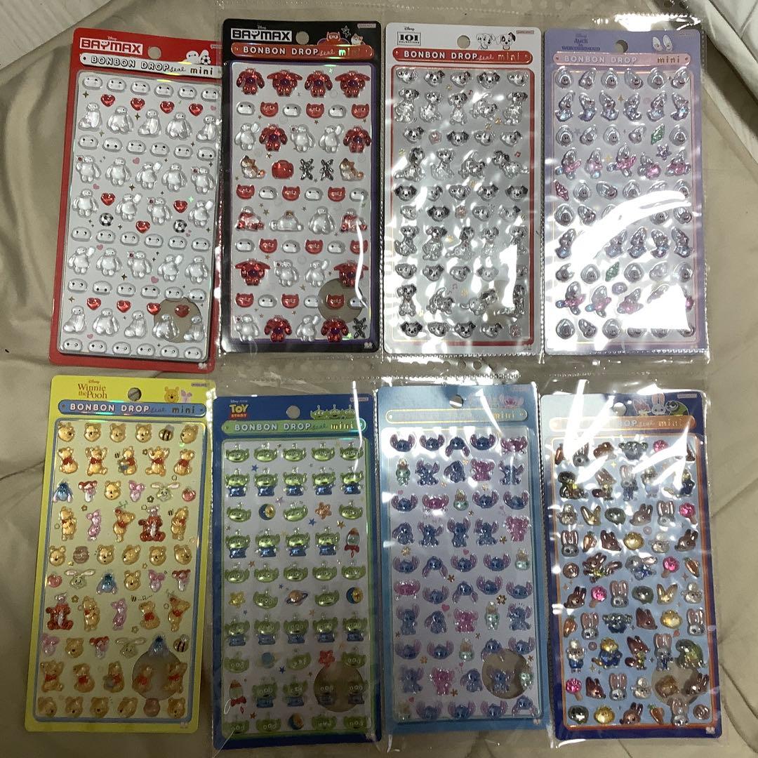 【正規品】　ボンボンドロップシールmini ディズニー