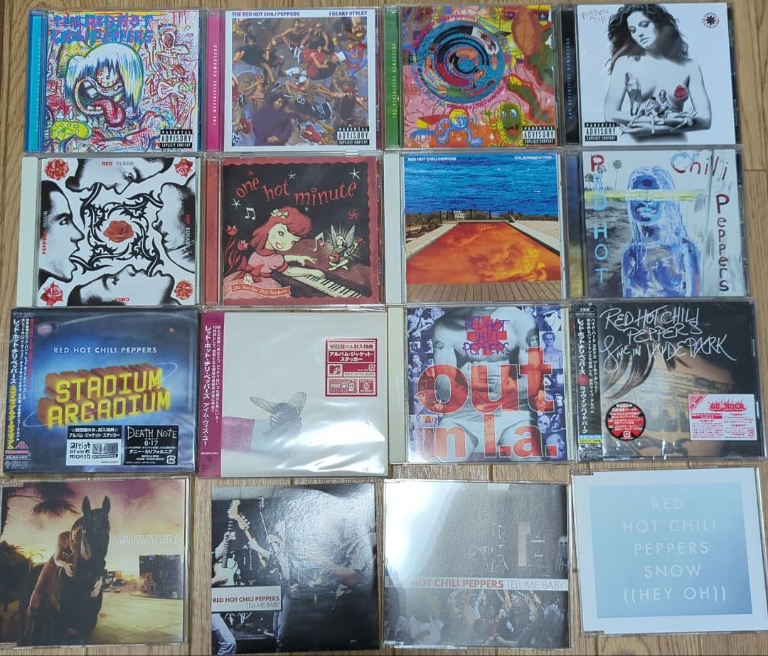 Red Hot Chili Peppers CD16枚+DVD