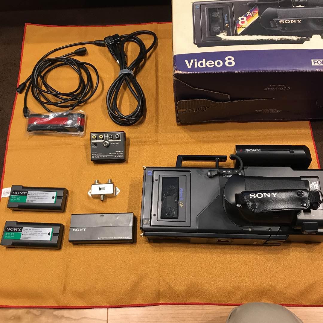 ビデオカメラレコーダー CCD-V8AF Video8 ブラック