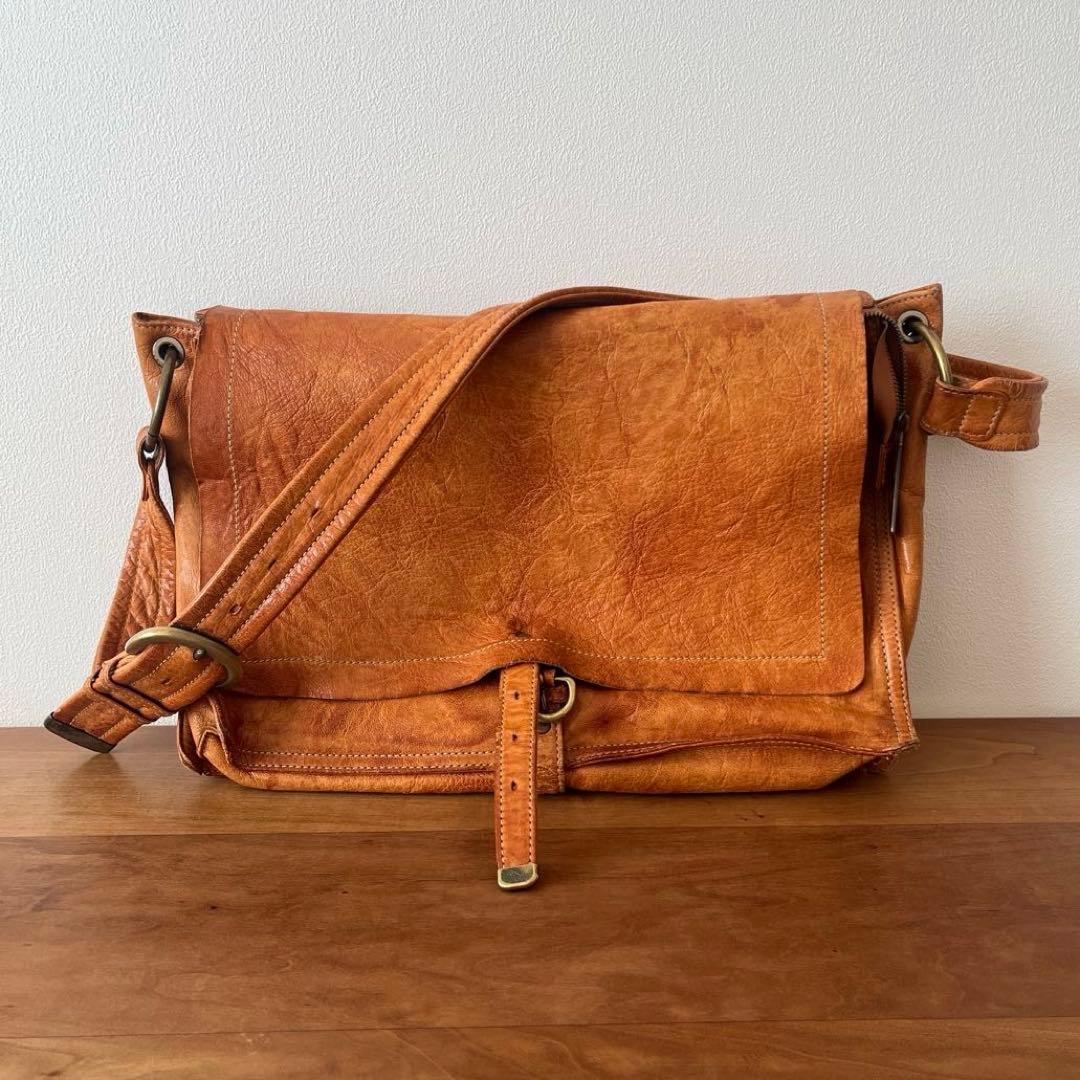 dan gentenレザー メッセンジャーバッグ ショルダーバッグ