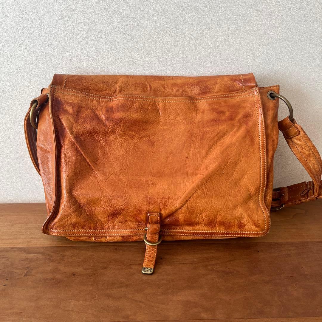 dan gentenレザー メッセンジャーバッグ ショルダーバッグ