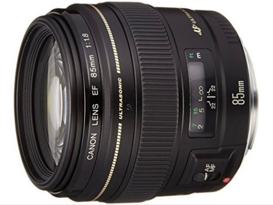Canon EF 85mm F1.8 USM キャノン 単焦点　フード付き