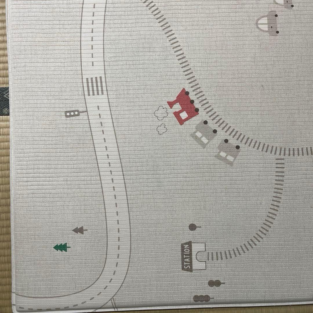 Parklon やわらかクッションマット　ラグ 赤ちゃん　ケガ防止