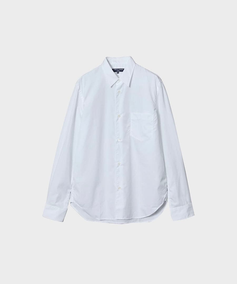 COMME des GARÇONS HOMME 綿ブロードL/Sシャツ