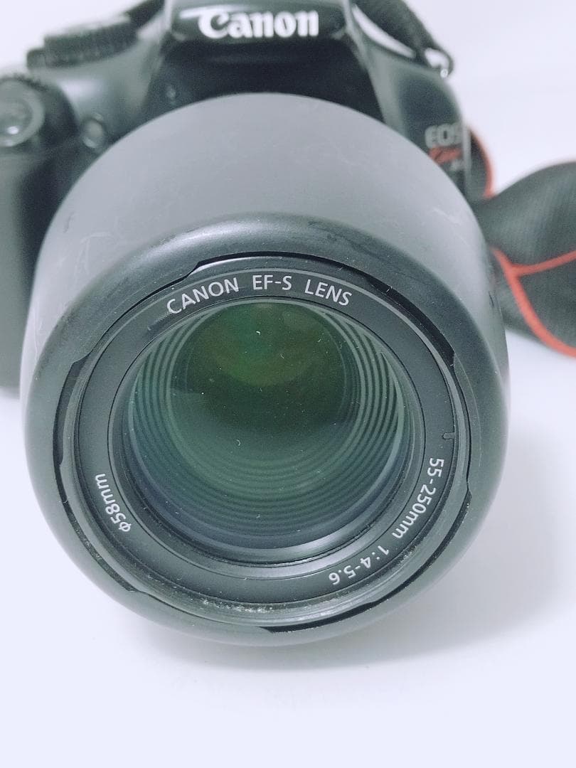 Canon EOS KISS X50 本体　レンズ 55-250mm