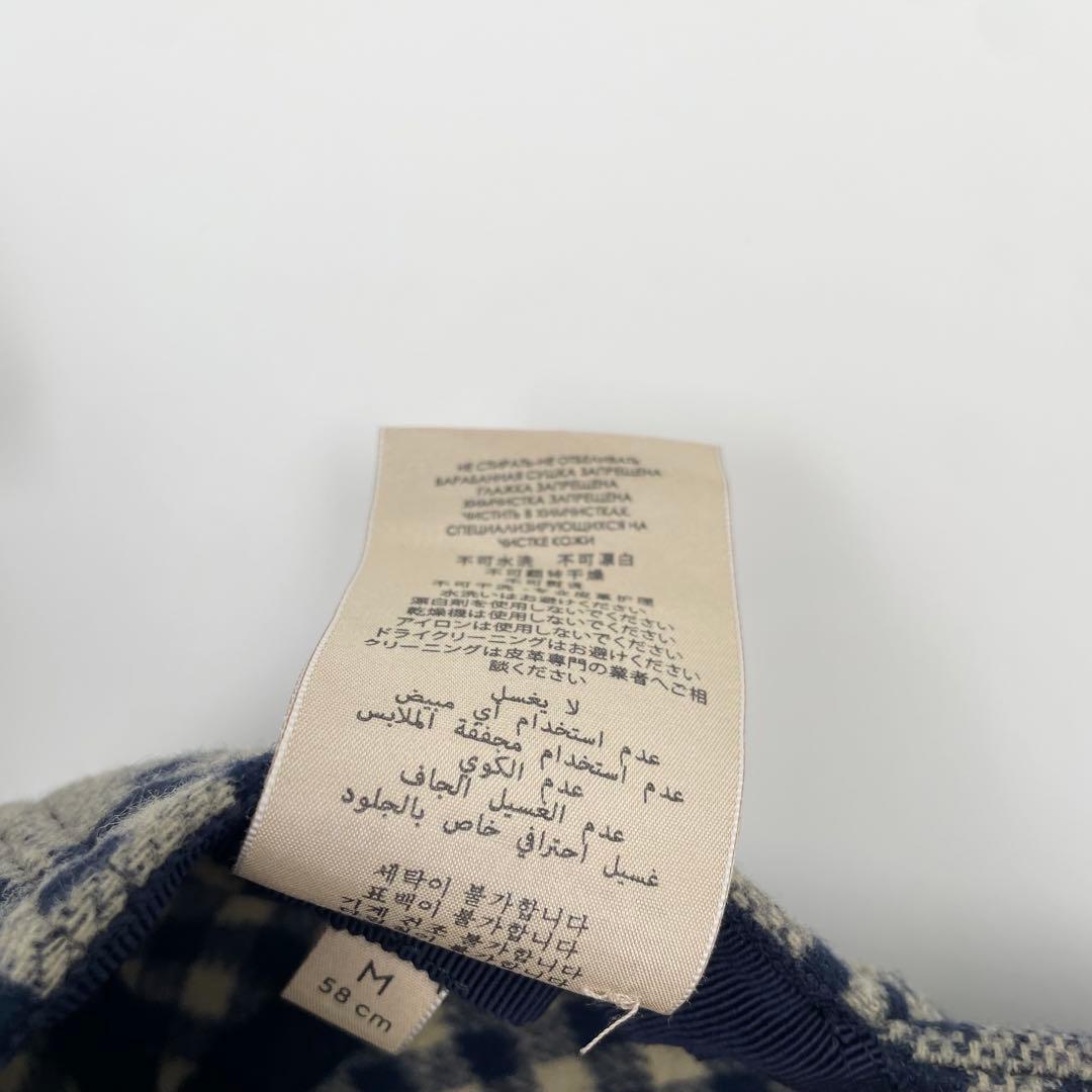 【✨未使用級】 グッチ ベースボールキャップ ジャンボGG コットン レザー