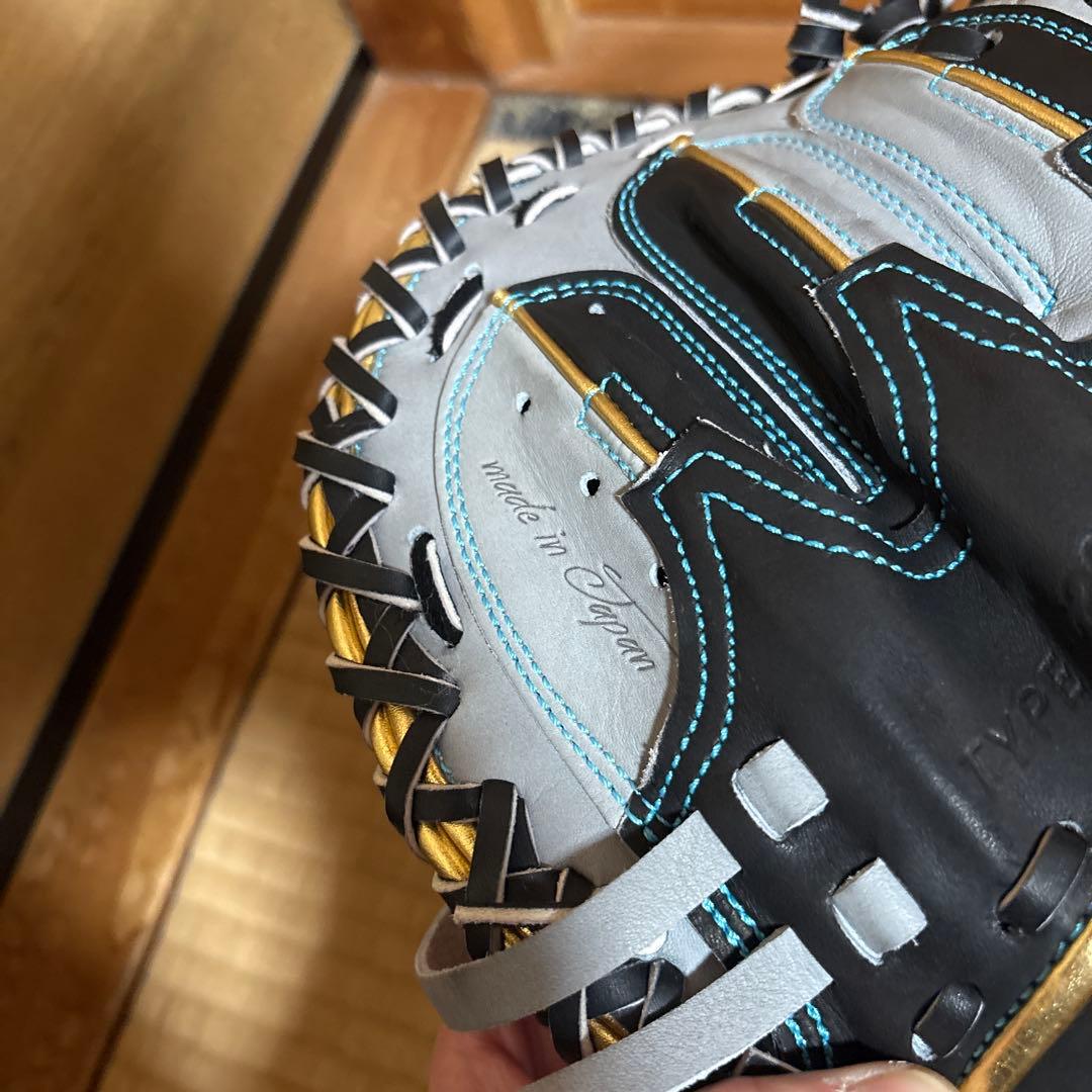 要ミット　軟式用キャッチャーミット 限定カラーKANAME