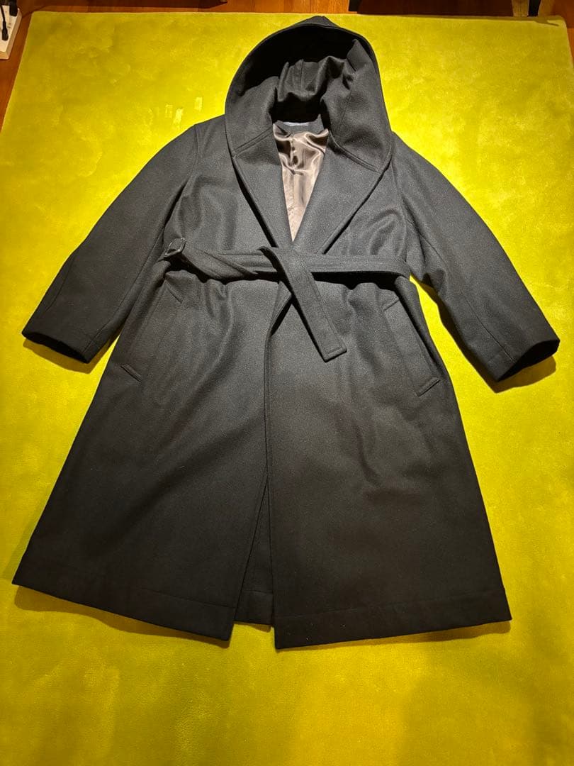 REGULATION ヨウジヤマモトメンフード付きロングコート サイズ1