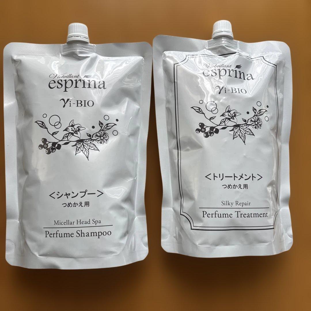 エスプリーナ 詰替　シャンプー＆トリートメント　各800ml