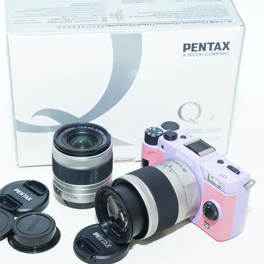 PENTAX Q7　ダブルレンズセット ミラーレス一眼