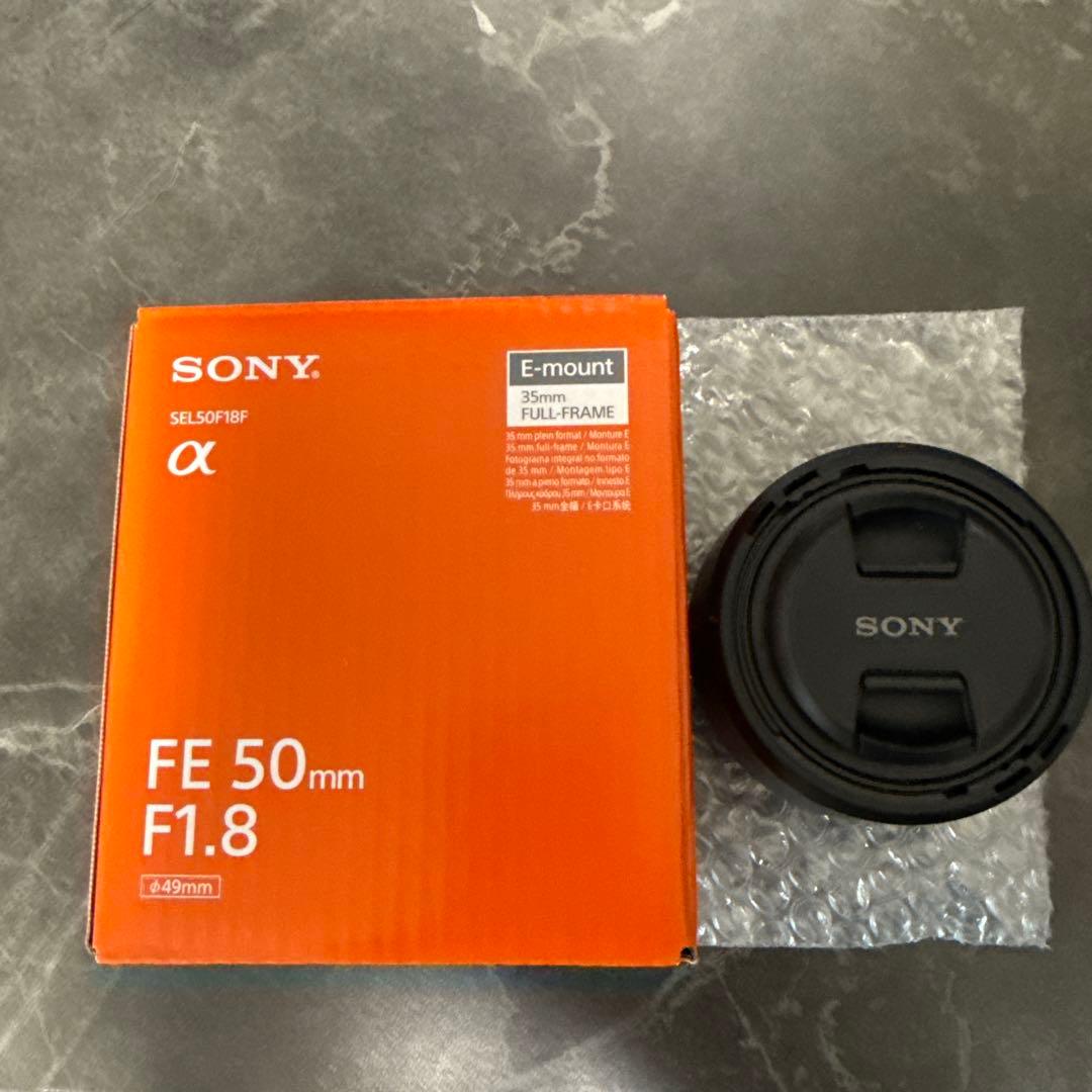 【極美品】SONY SEL50F18F FE50mm F1.8 単焦点レンズ