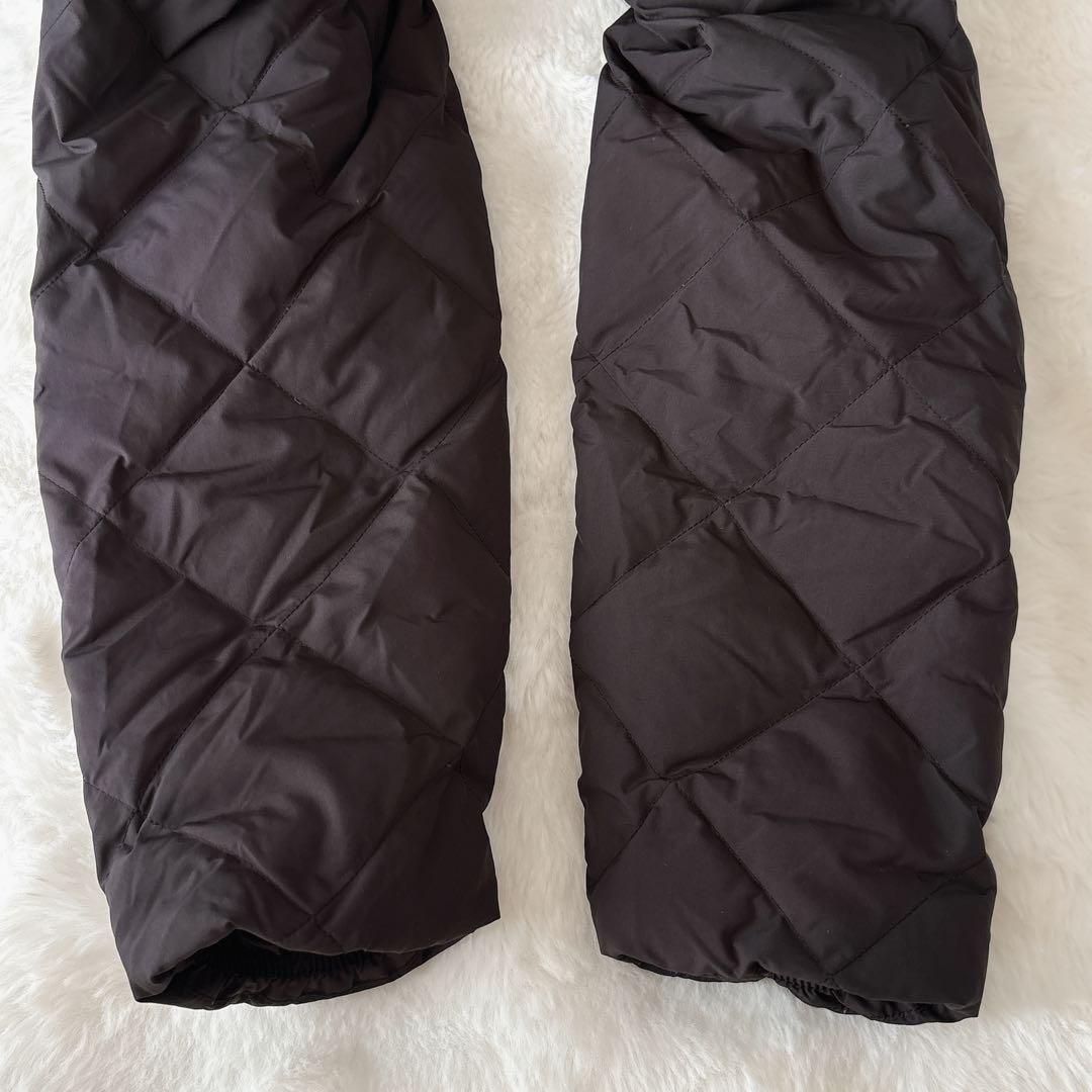 TAION × NOLLEY'S 別注 ウエスト切替えノーカラーダウン ブラック