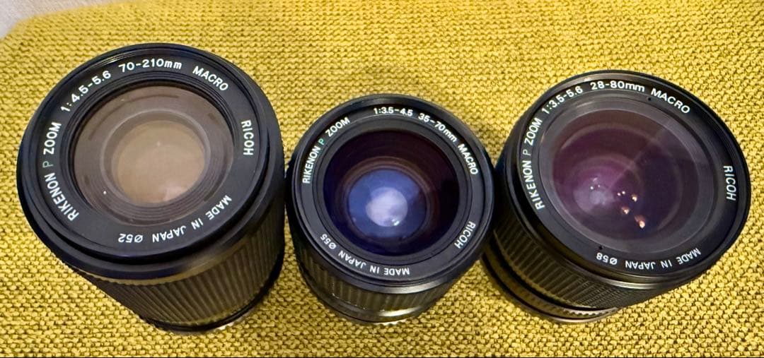 RICOH RIKENON ズームレンズ セット