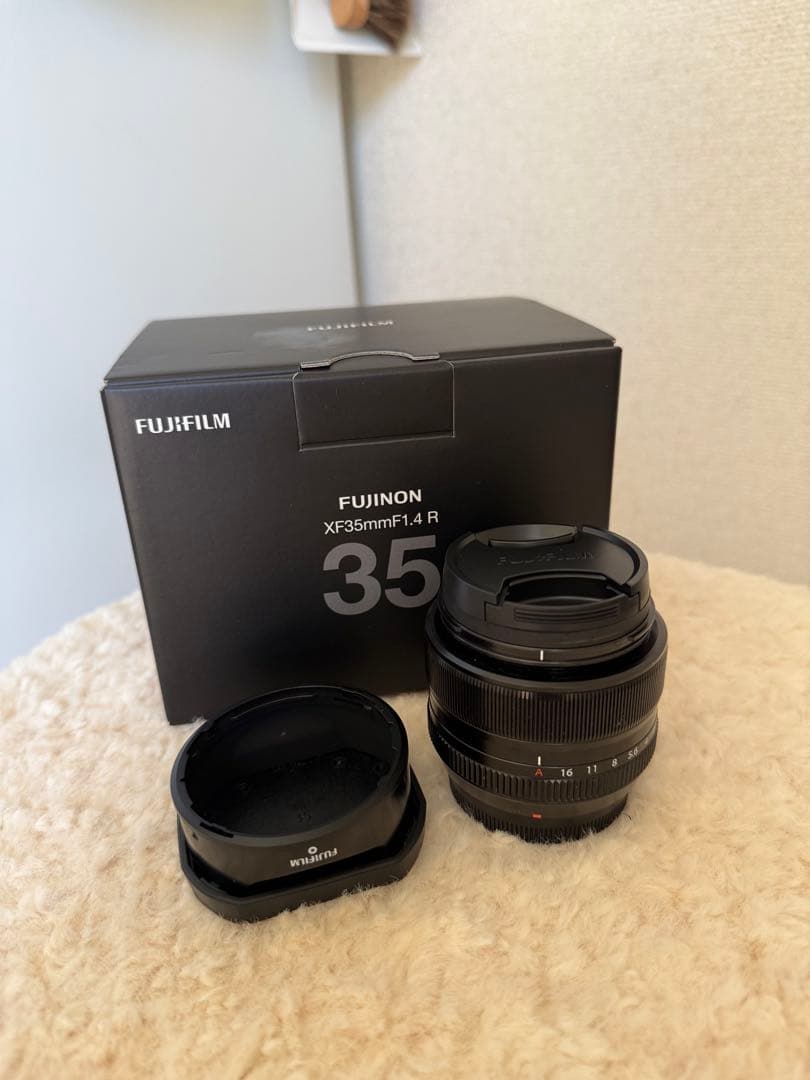 美品　Fujinon XF35mmF1.4 R レンズ