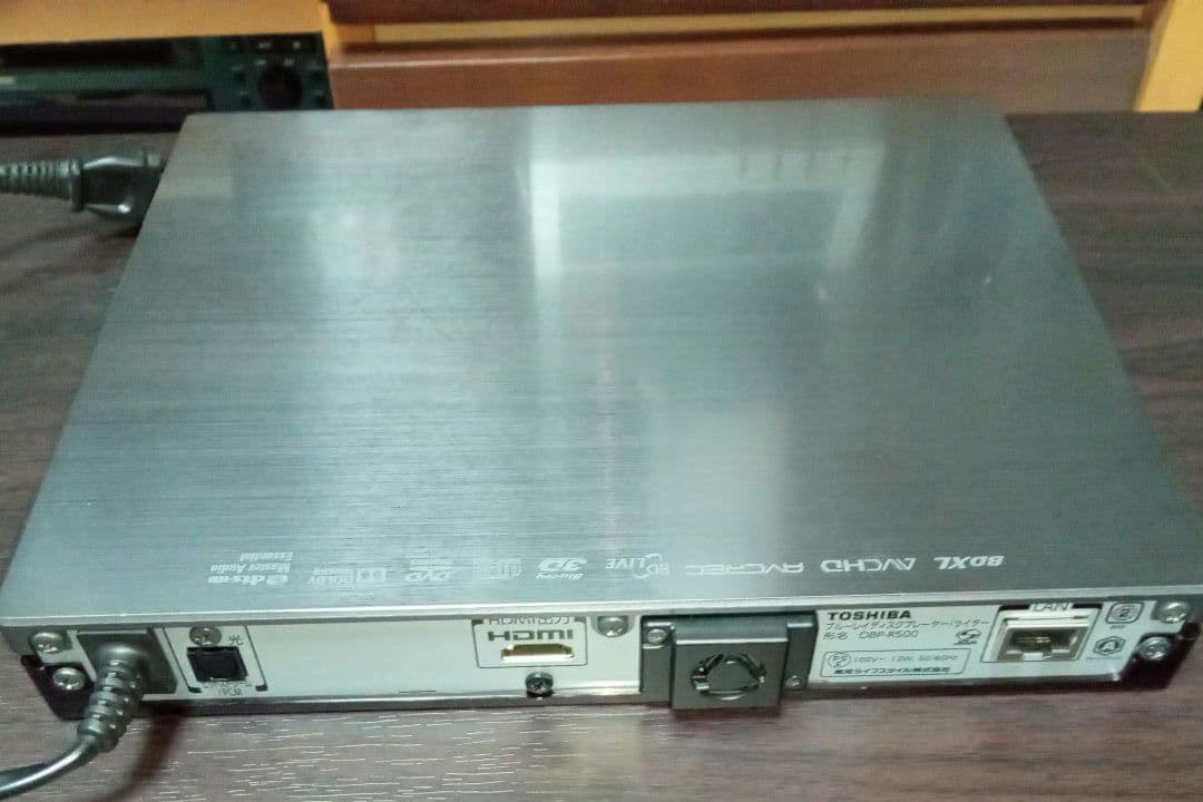東芝 DBP-R500 DVD/ブルーレイプレーヤー