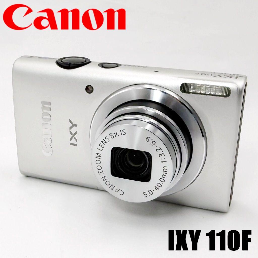 【美品】キヤノン CANON IXY 110F シルバー コンデジ カメラ 中古