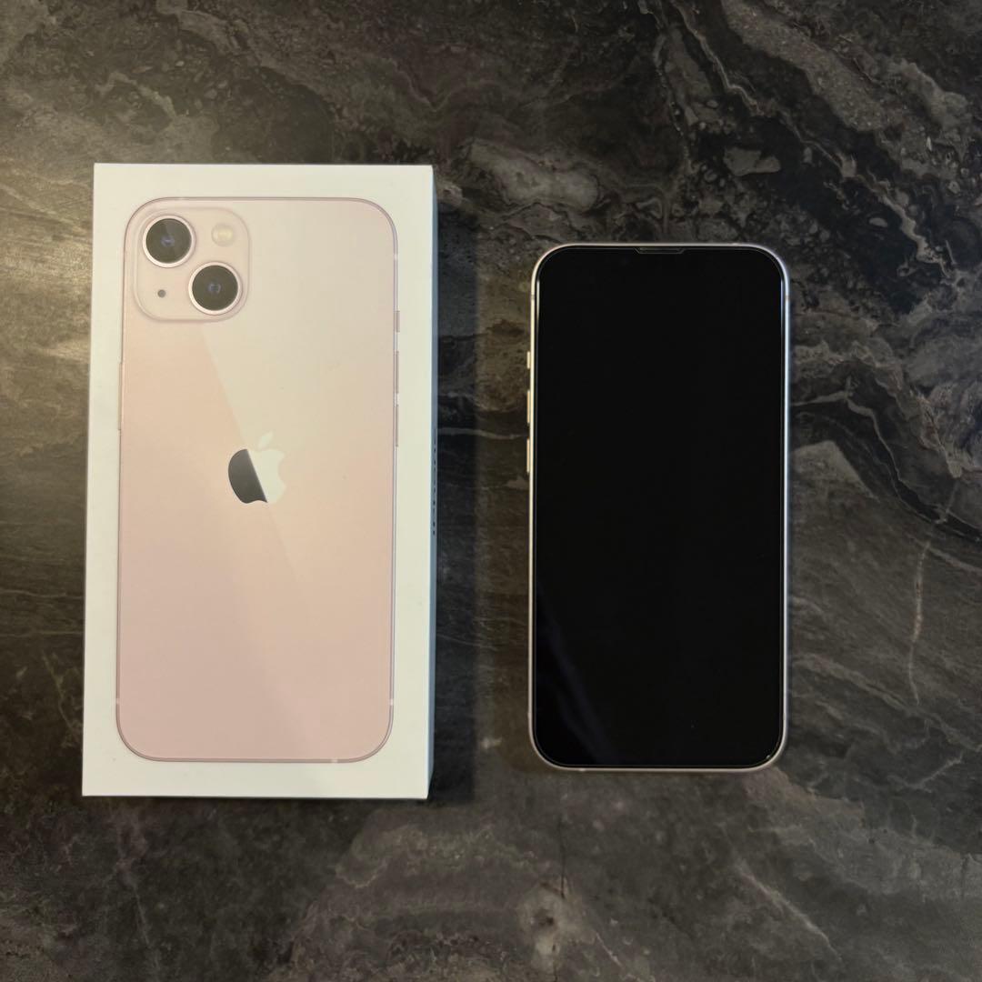 【美品】iPhone13 128GB ピンク　SIMフリー