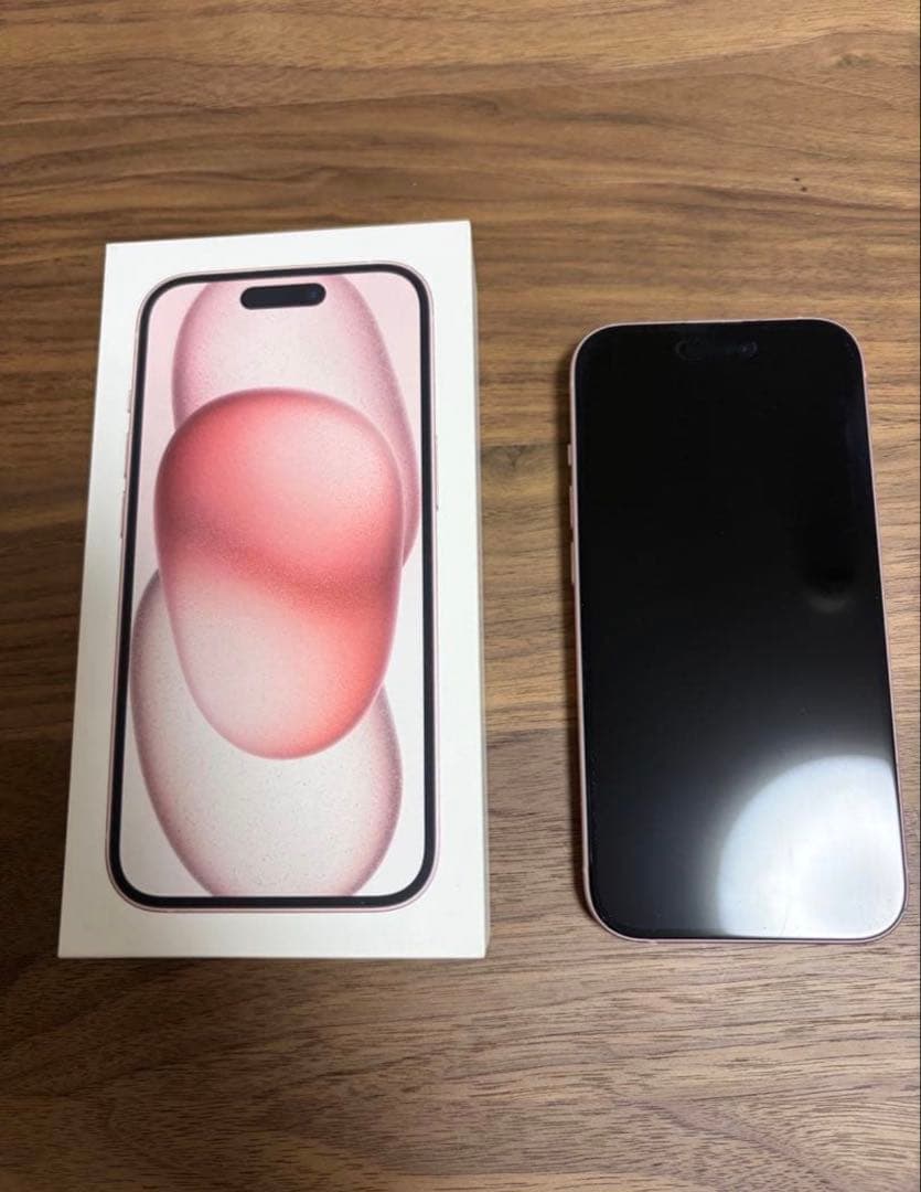 iPhone15 ピンク 128GB｜SIMフリー｜箱あ