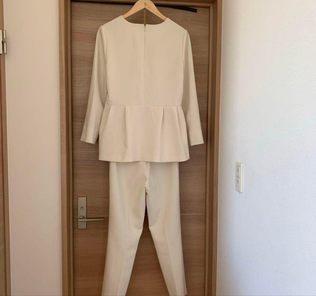 完売商品！プラステセットアップ　パールブラウス