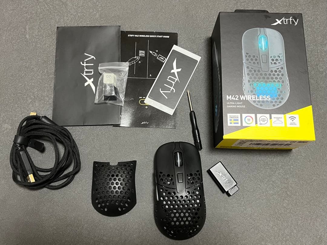 マウス・トラックボール Xtrfy M42 wireless