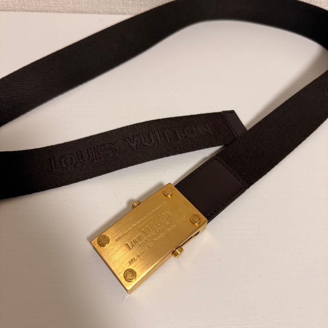 LOUIS VUITTON サンチュール　ベンガル　ベルト　キャンバス