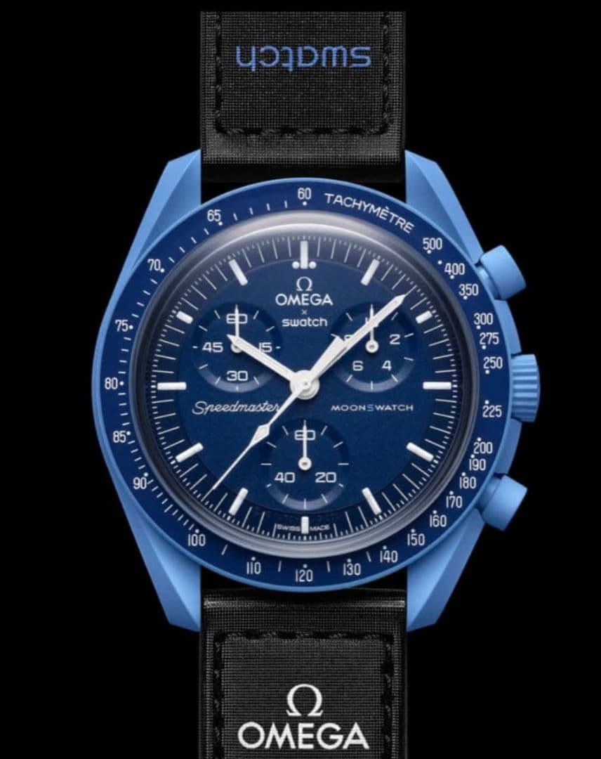 25年8月17日購入 オメガ スウォッチ ムーンスウォッチ ネプチューン