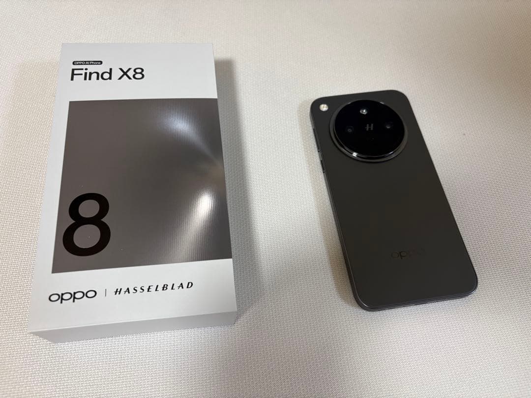 【国内版】oppo Find X8 スペースブラック 512G/16G 本体