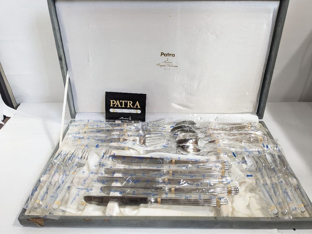 【未使用】パトラ Martian Patra　カトラリー　25点　SLV