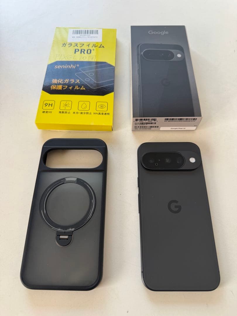 Google Pixel10 256GB Obsidian 本体（おまけ付き）