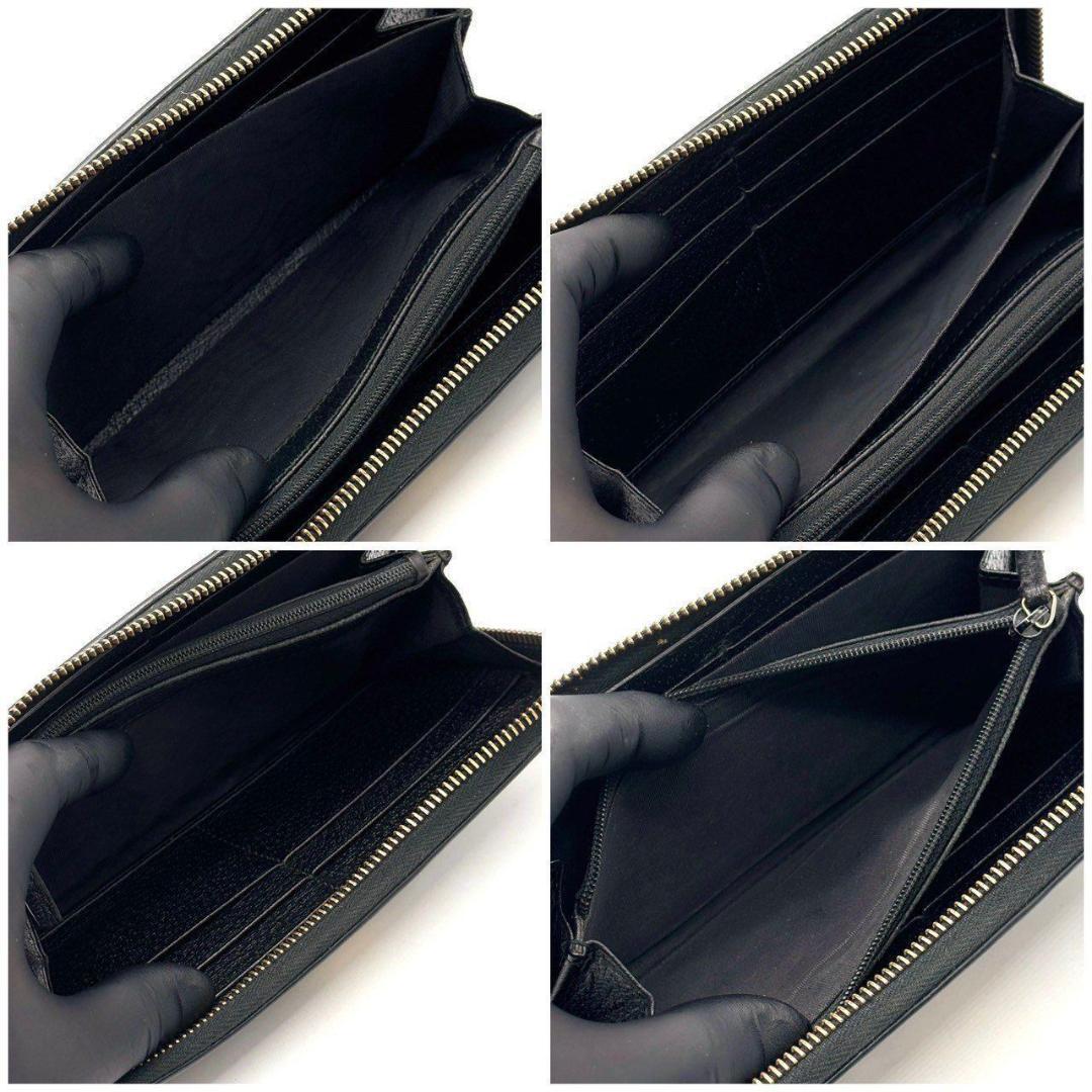 ぜ*ち様 グッチ　アニマリエ ビー 長財布 12カード ラウンドファスナー 蜂