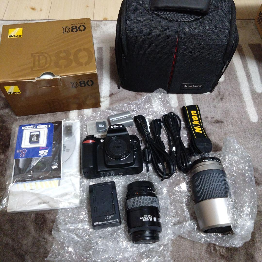 Nikon　D80 デジタル一眼レフカメラ　セット