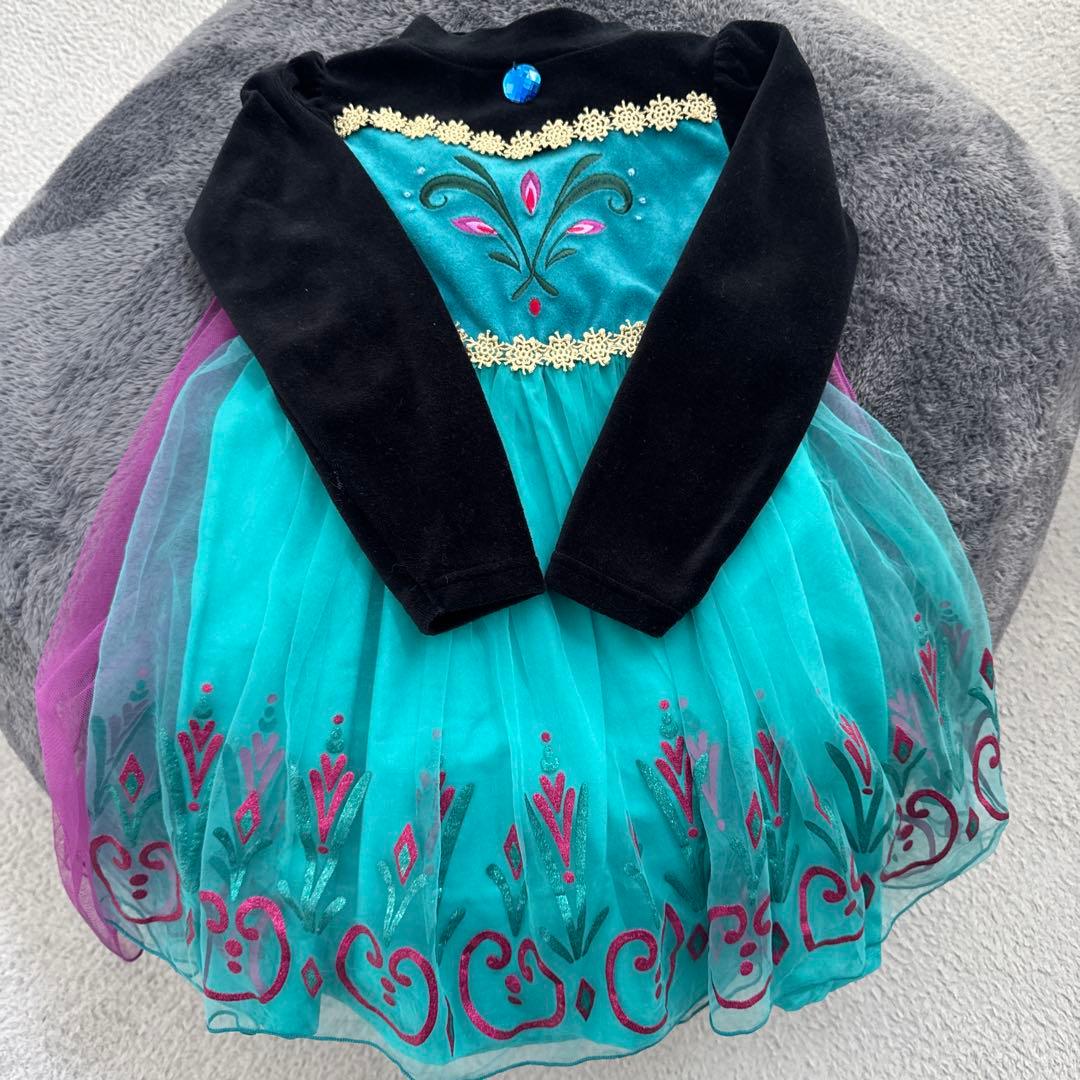 any FAM なりきりワンピース エルサ 110cm アナ雪　フローズン